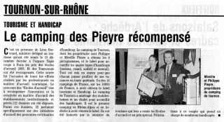 Article presse Dauphin 27-12-2005
